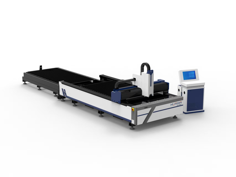 Станок лазерной резки листа со сменным столом