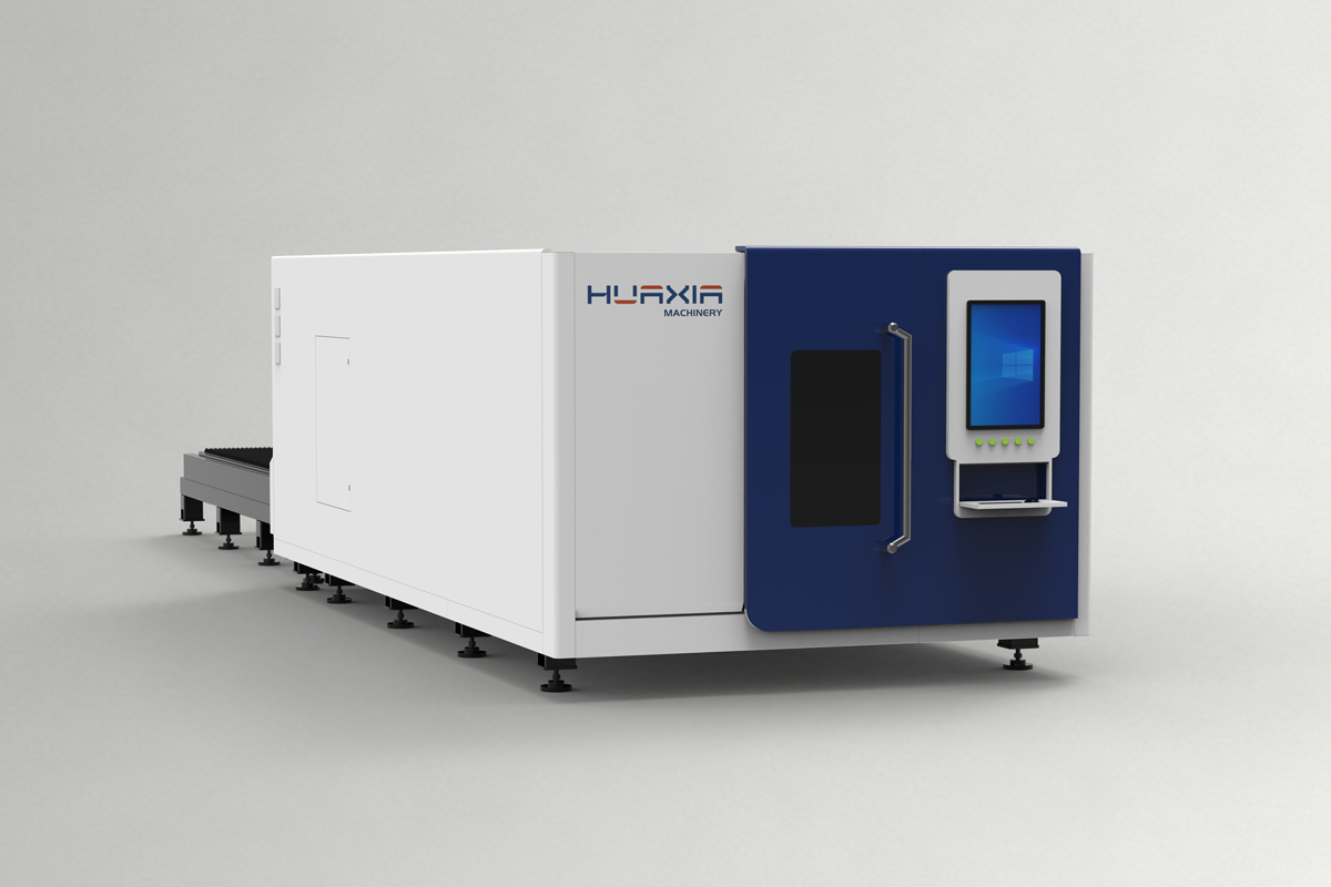 Станок лазерной резки листа со сменным столом