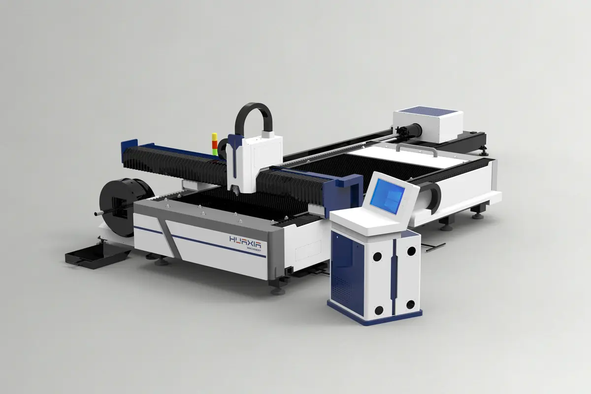 Комбинированный станок лазерной резки листа и трубы