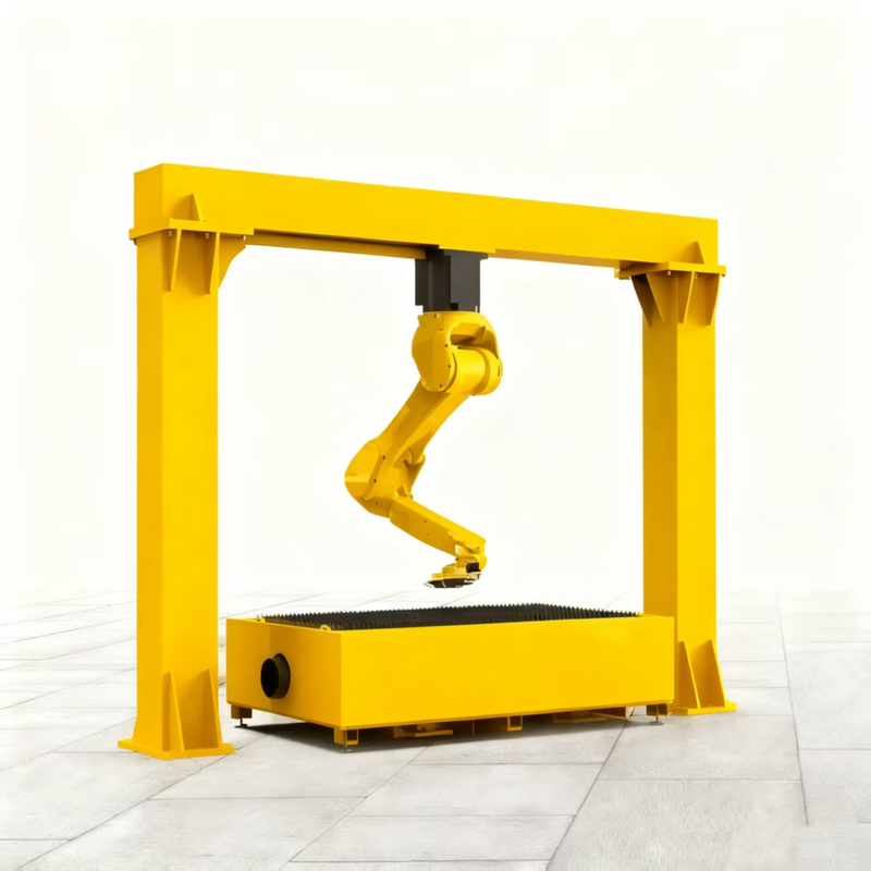 3D роботизированный лазерный станок