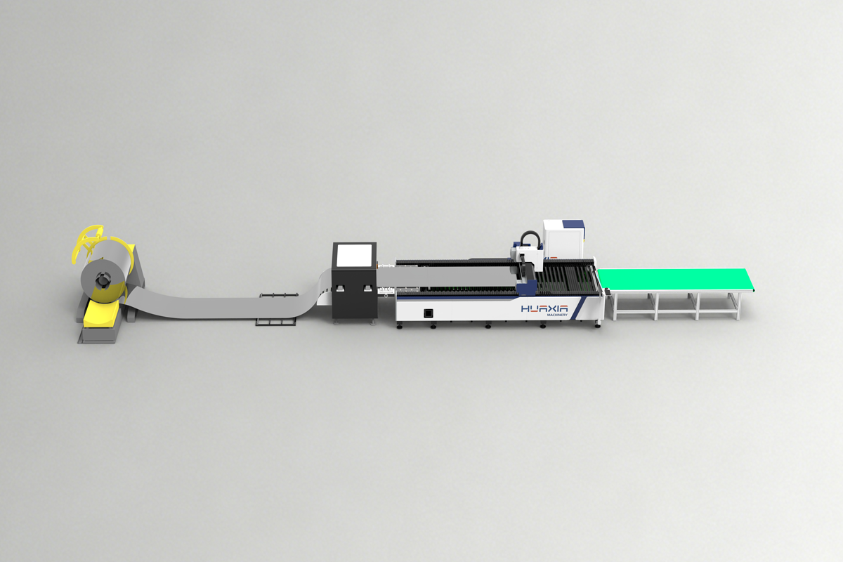 Линия лазерной резки рулонного материала